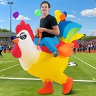 Kooy Chicken Costume inflatable Costume Adult blow Up Adult  Adult
