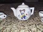 Vintage Child China Teaset With Pandas Made In Japan - 11 Piece