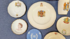 Lot Collection Queen Elizabeth Ii Coronation 1953 Bone China Plate Cup Wedgewood