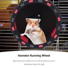Silent Running Wheel Fitness For Hamster Exercise Small Animal Wheels