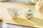 Grace Teaware Magnolia Garden Fine Porcelain Sugar And Creamer Set