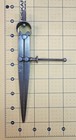 Vintage Starrett 6  Flat Leg Divider W  Solid Nut