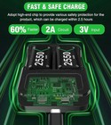 Rechargeable Battery Pack For Xbox One series X s  2  2520mwh Batteries With   