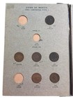 1905-1941 Mexico Two 2 Centavos Dansco Coin Album With 10 Coins