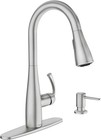 Moen 87014srs Essie Kitchen Faucet Spot Resist Stainless Pulldown High Arc