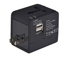 Universal Travel Adapter Converter International Wall Charger W 2usb Power Plug