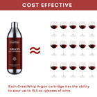 Argon Gas Capsules 10pcs For Coravin Wine Preservation System Greatwhip