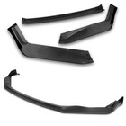 3 Pieces Front Bumper Lip Spoiler Splitter Side Body Kit Trim Protection