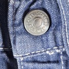 Vintage Mid 50 s Levi s Toddler Big E Jeans 21x19 Gripper Zipper Knee Patches