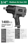 Wind Cannon Pneumatic Impact Wrench Large Torque Heavy Duty Storm Wrench