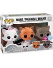 Funko Pop Vinyl Disney 100 Aristocats Marie Toulouse Berlioz 3 Pack Flocked