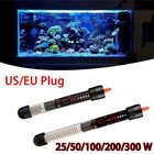 Submersible Aquarium Heater 50w 100w 200w 300w  Adjustable Temp For Fish Tank