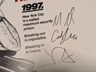 John Carpenter Concert They Live Gift Bag  Escape From New York Signed Poster