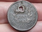 1804 Draped Bust Half Cent- Plain 4  No Stems  Stemless  Vg fine Details