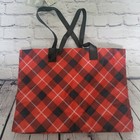 2021 Disney Parks Mickey Christmas 50th Bag Tote Holiday Wdw Mickey Plaid