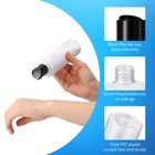 36 Pcs Plastic Travel Bottles With Disc Top Flip Cap Empty Refillable Squeeze   