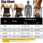 Men Fat Burner Sauna Tummy Control Belt Body Shaper Girdle Belly Waist Trainer