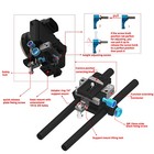 Fotga Dp500 Mark Iii 15mm Rail Rod Dovetail Baseplate For Dslr Follow Focus Rig