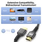8k Hdmi Cable 6 6ft Ultra High Speed Hdmi 2 1 Cable 4k 120hz 8k 60hz 48gbps Gold