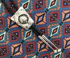 Sterling Silver Bear Head Bolo Tie - Kenny Ray Mcneilley Jr 