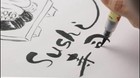 Pentel Japanese Brush Pens  Calligraphy Ink 2 Pack     includes Practice Examples   