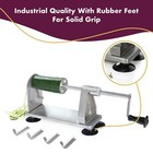 Homarden Stainless Steel Vegetable Spiralizer - 5 Blade Zucchini Noodle Maker -