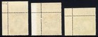 Cook Islands 1938 King George Vi Sc  112-114 Mint Corner Plate Margin Xf Og Nh    