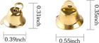 100pcs Small Gold Bells Mini Bells For Crafts 50pcs 0 39 Inch And 50pcs 0 55 Inc