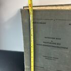 Vintage 1949  instruction Book Navy Model Tdz Radio Transmitting Equipment  