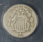 1871 Anacs Vf-20 Shield Nickel