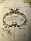 Vintage Replogle 16  Diameter World Globe World Classic Series With Stand