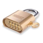Master Lock 176 Combination Padlock  Bottom  Brass