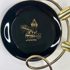 Vintage Retro Deco Atomic Ashtray Lucerne 1950 s Mid-century Modern Unique Decor