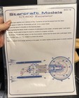 3 Starcraft Models Star Trek 1 1400 Waterslide Decals Model  5 Us Seller Nip