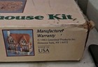 Greenleaf Glencroft Wooden Dollhouse Kit New   Unopened Usa 1983 Rare  8001 Nos