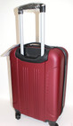 Cosmo 20-in Hardside Carry-on Spinner Luggage  Rhubarb Red  Traveler s Club
