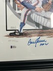 Framed Tom Seaver Mets Autographed Lithograph  104 311