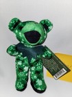 Grateful Dead Bean Bear Reuben Green Shamrock 7    Collectible 1998 Liquid Blue