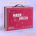 50 Pcs Girls Hair Salon Toys  Beauty Salon Set With Pretend Play Hair Salon S   