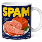 Spam Hormel Vintage Can Design Coffee Mug - Retro Novelty Advertising Cup