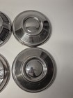 Lot Of 4 Vtg Chevy And More Hub Caps - Metal Chrome Finish 