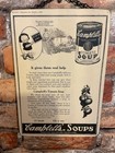 11x7 Wood Vintage Style  campbell s Tomato Soup  Sign   made usa   ships Free 