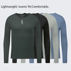 2025 Men s Cycling Base Layers Bike Sports Running Undershirt Fleece Base Layer
