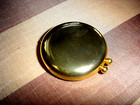 Vintage Estee Lauder Lucidity Light med 02 Pressed Powder Round Gold Compact