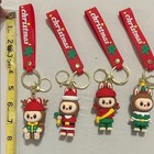 Set Of 4 Christmas Keychain W Lil Monsters