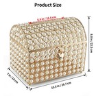Wedding Card Box With Lock  Elegant Wedding Money Box Holder  Envelope Card H   