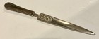 Vintage Elegant Neoclassical Silverplate Letter Opener - Desk Accessory