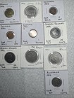Vintage World Coin Lot     22 Mixed Foreign Coins     Estate Collection