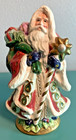 Fitz And Floyd Christmas Santa Claus Salt Shaker Excellent Vintage Ceramic 1990s