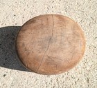 Antique Primitive Amish Solid Wood Millinery Block Dome Hat Form 234 Size 5 3 4